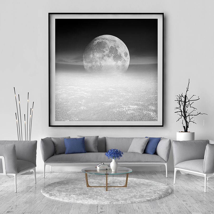 desert moon art prints